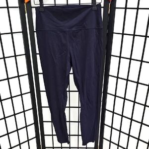 Black High-Waisted Navy Leggings